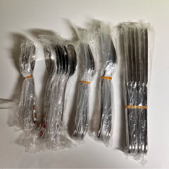 Temp-tations Stainless Steel 6 Servings Flatware Set of 30 Pieces - Picture 5 of 6